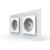Livolo Wandcontactdoos | Wit | Dubbel Franse Stopcontact | Bekijk hier!