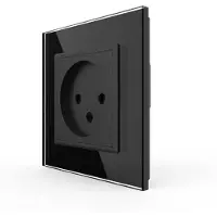 Livolo Wandcontactdoos | Zonder Randaarde | Zwart | .nl | Bekijk hier!