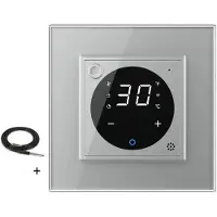 Livolo Thermostaat voor elektrische vloerverwarming | Grijs | .nl