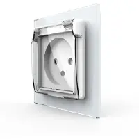 Livolo Wandcontactdoos | Wit | Zonder randaarde | IP44 | | Bekijk hier