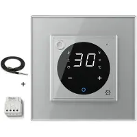 Livolo Thermostaat voor vloerverwarming met CV | Smart Home | Grijs |