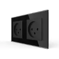 Livolo Wandcontactdoos | Zonder Randaarde | Zwart | .nl | Bekijk hier