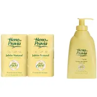 Heno de Pravia Heno Zeep 2 x 115 Gram & Zeep met Pomp 300 ml