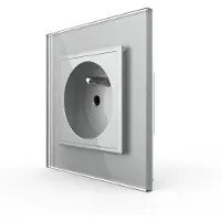 Livolo Wandcontactdoos | Grijs | Frans Stopcontact | Bekijk hier! | .nl