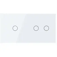 Livolo | Wit | 1+2 | Puls | 12 of 24V DC | Schakelaar - Bekijk hier!