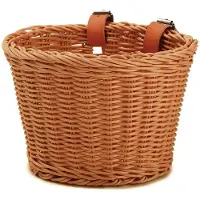 BOTC Fietsmandje Meisjes - Fietsmand kinderfiets - Jongens & Meisjes - Bruin
