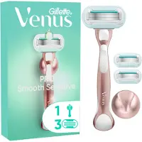 Gillette - Pro Smooth Sensitive - Voor de gevoelige huid - Groen/Wit/Roze