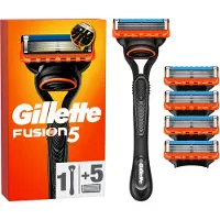 Gillette - Fusion5 scheermes voor mannen - Oranje/Zwart