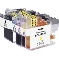 Renkforce Inktcartridge vervangt Brother LC-3219XLBK, LC-3219XLC, LC-3219XLM, LC-3219XLY Compatibel Combipack Zwart, Cyaan, Magenta, Geel RF-5705474