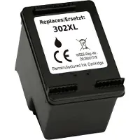 Renkforce Inktcartridge vervangt HP 302XL, F6U68AE Compatibel Zwart RF-5633222