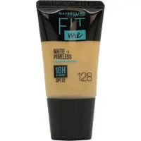 Maybelline Fit Me Tube Foundation Matte + Poreless 16H Oil Control SPF22 -128-
