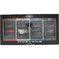 Mustang Ford geschenkset: 20 ml Red EDT + 20 ml White EDT + 20 ml Blue EDT + 20 ml Black EDT