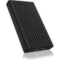Icy Box behuizing met kloonfunctie voor M.2 NVMe SSD's