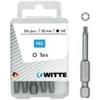 Witte 429605 T 20 Torx Bit 5 Eenheden