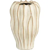 Mica Decorations Vaas Thom Crème D 20 H 30 Cm