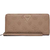 GUESS Portemonnee 'CRESIDIA II SLG LRG ZIP AROUND' donkerbeige