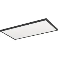 Eglo Slimme Badkamer Lamp Rovito Z Vierkant Zwart 57x30cm