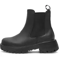 Woden Enkellaarsje ' Aya Waterproof ' zwart