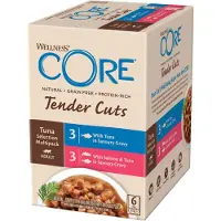 Wellness Core Kattenvoer Tender Cuts Selection 6-pack Tonijn 6 x 85 gr
