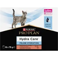 Purina Pro Plan Kattenvoer Nat Hydra Care Zalm 10 X 75 Gr