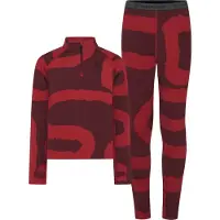 Didriksons Yotta, set, junior, donkerrood