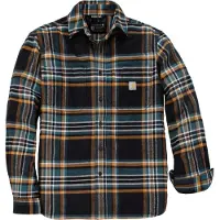Carhartt Hamilton Relaxed LS Plaid Overhemd Maat