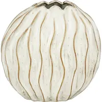 Mica Decorations Vaas Jovi Crème 27,5 X 15,5 X 27 Cm