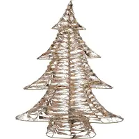 Intratuin Decoratieboom Iris Goud Met Verlichting 48 X 10 X 60 Cm
