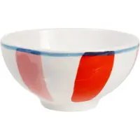 Blond Amsterdam Schaal Even Bijkletsen Roze / Rood D 11,6 H 6 Cm
