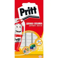 Pritt Zelfklevende pads Niet-permanent 0,8 cm Wit 65 Stuks