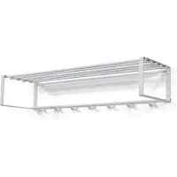 Spinder Design kapstok Rex 2 XL (100 Cm) - Wit - 7 haken