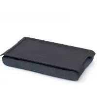 Bosign Knieschot Laptray anti-slip 43x23 cm Zwart wilgengrijs