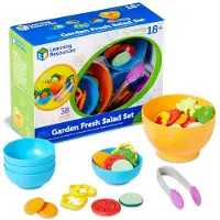 Learning Resources educatief speelgoed verse salade set voor kinderen. - 3+