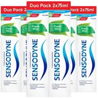 Sensodyne 3x Sensodyne Tandpasta Fresh Mint Duo 2 Stuks