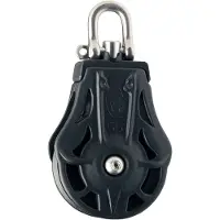 WICHARD Simple Shackle Swivel Pulley 8-9 Mm Zilver 35 mm