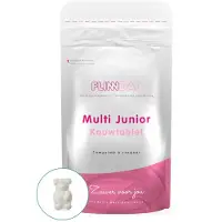 Flinndal Multi Junior Kauwtablet - Multivitamine voor Kinderen - Met Fruitsmaak - 30 Tabletten