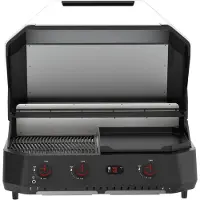 Cozze Plancha-Grill Cozze G-800 Combo Gas 3 Zones