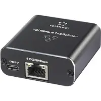 Renkforce RF-6739678 RF-GES-200 Netwerk switch RJ45 2 poorten USB-stroomverzorging