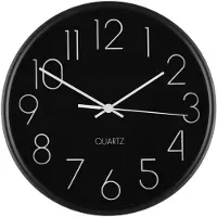 4Living Eenvoudige wandklok, Ø 25 cm