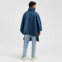 Rogelli Commuter Core Dames en Heren Fiets Regenponcho - Blauw