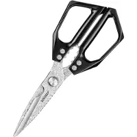 Xinzuo Damascus Keukenschaar Professioneel - - Multifunctioneel - 110 laags damascus staal - handvat van gebronsd aluminiumlegering - hardheid 58-62 HRC - langdurig scherp
