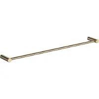 Regn Handdoekrek 62cm - Geborsteld Goud PVD - Messing - Accessoires, Handdoekhouders, Handdoekstangen - 8720254161488