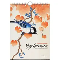 Studio Colori Verjaardagskalender Vogelprenten van de Japanse meester Koson - A4 Verjaardagskalender volwassenen vogels
