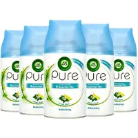 Air Wick Navulling - Citroenbloesem / Fresh Lemon - 5 x 250 ml - Voordeelverpakking