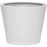 Pottery Pots Bloempot Essential Bucket S Glossy White 50 x 40 cm