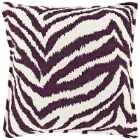Unique living kussenhoes rowan 45x45cm dark purple