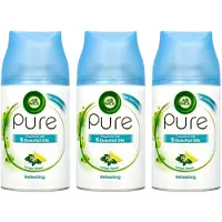 Air Wick Navulling - Citroenbloesem / Fresh Lemon - 3 x 250 ml - Voordeelverpakking