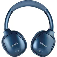 Intenso Over-Ear TWS draadloze hoofdtelefoon Bluetooth 5.3, hybride actieve ruisonderdrukking (ANC), transparante modus, muziekmodus, passieve modus