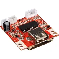 Whadda MP3 jukebox module, Actieve elektronische componenten