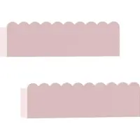 En.casa Wandplankenset Vestnes 2-delig 40x10x10 cm roze []